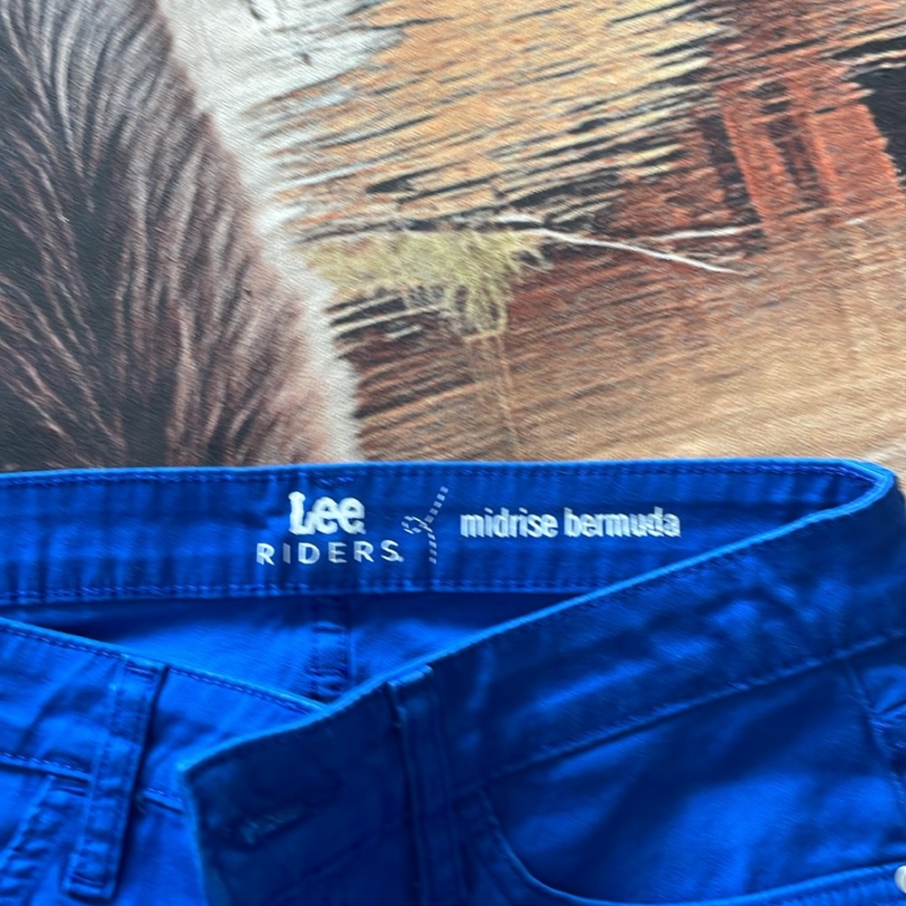 Riders by Lee Royal Blue Women’s Bermuda Shorts - Picture 3 of 4